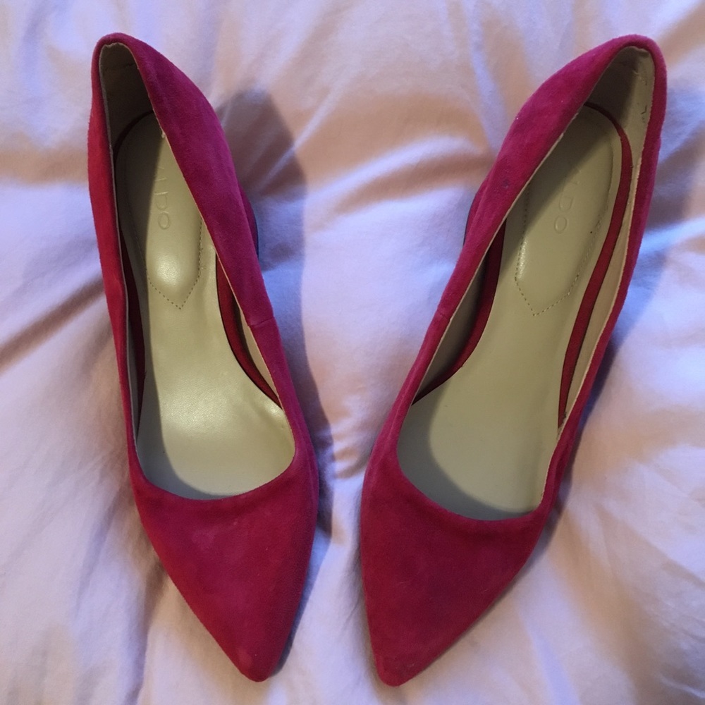 Aldo block heels